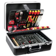 Valise trolley ABS électricité 128 pièces VDE