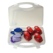 Valisette 6 perforateurs spécial fêtes