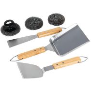 Valisette aluminium 7 accessoires plancha