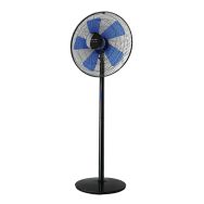 Ventilateur sur pied noir bleu Ø 40 cm boreal 16C Elegance-Taurus