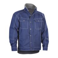 Veste artisan hiver coton marine