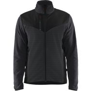 Veste de travail tricotée avec softshell - Blåkläder