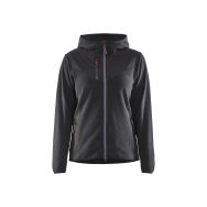 Veste tricotée avec softshell femme gris anthracite/noir - Blåkläder