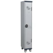 Vestiaire 1 colonne Seamline Optimum® Largeur 300 mm sur pieds - Acial