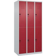 Vestiaire 2 niveaux Classic PLUS - 6 casiers - CP