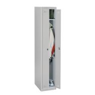 Vestiaire XS - 1 colonne - 2 compartiments 200 mm - Sur socle - Acial