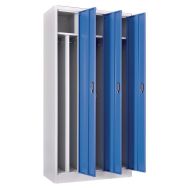 Vestiaire industrie salissante, 3 colonnes, à monter