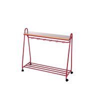 Vestiaire mobile Chloé - rouge  Ral 3000