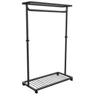 Vestiaire mobile en acier et abs coloris noir-Alba