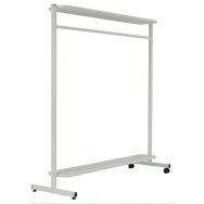 Vestiaire mobile porte-cintres 9010 Blanc