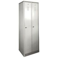 Vestiaire reconditionné - 2 colonnes - Gris - Gurkan