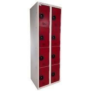 Vestiaire reconditionné - 8 cases - 2 colonnes - Acial