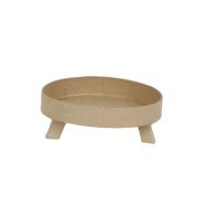 Vide poche 3 pieds rond 12,5x12,5x4cm (Lot de 10)