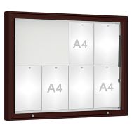 Vitrine 1000 murale en verre - Procity