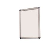 Vitrine 12 A4 Antares fond métal couleur grise extérieure