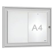 Vitrine Tradition 40 x 55 cm - anodisé