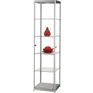 Vitrine d'exposition - 500 x 500 x 2000 mm - Manutan Expert