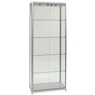 Vitrine d'exposition - 800 x 400 x 2000 mm - Manutan Expert