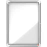 Vitrine d'intérieur Nobo à fond magnétique 4 x A4