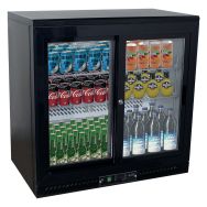 Vitrine de présentation boissons - 2 portes coulissantes - 254L- PUB250-PS