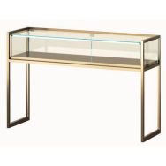 Vitrine exposition sur pieds - 150 x 45 x 95 cm - Sarazino