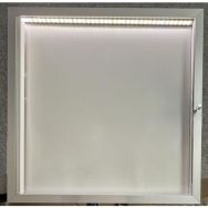Vitrine intérieur et extérieur porte battante- Éclairage LED - AME