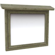 Vitrine murale 100x94 cm - pin