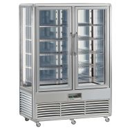 Vitrine verticale Snelle positive ventilée 1010 L, grilles- SNELLE 1010 G LED