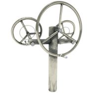 Volant barreur connecté inox