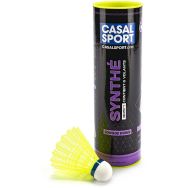 Volant de badminton synthé Casal Sport jaune