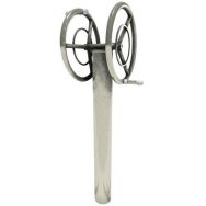 Volant double connecté inox