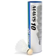 Volants de badminton yonex mavis 10 blancs