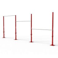 barre fixe sans haubans - 3 places