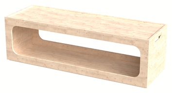 Banc flexible et gradin