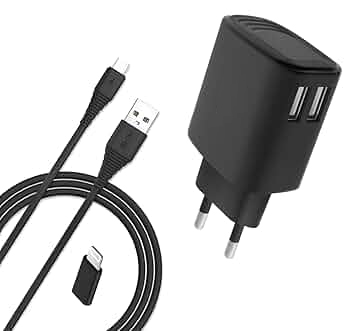 Charge & connectique pour smartphone