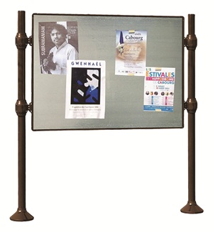  Vitrine d'affichage ext&eacute;rieure
