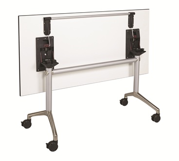 Table plateau rabattable