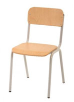 Chaise scolaire fixe Chaise scolaire fixe