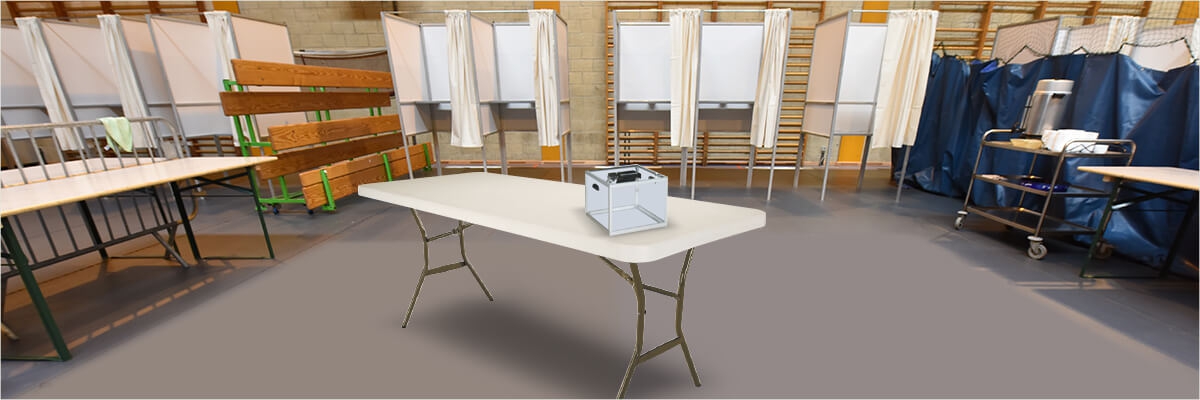 Comment aménager un bureau de vote : bien choisir son matériel ...