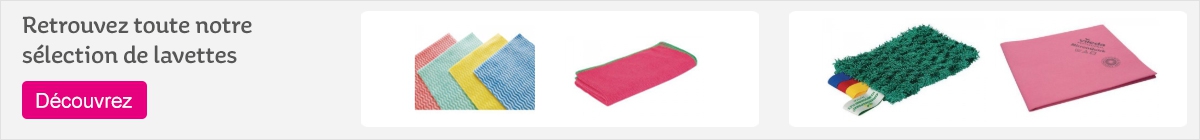 Lavette et chiffon de nettoyage