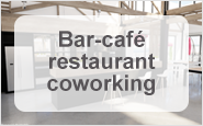 Bar-café, restaurant, coworking