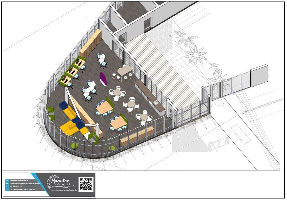 plan d'aménagement salle de classe