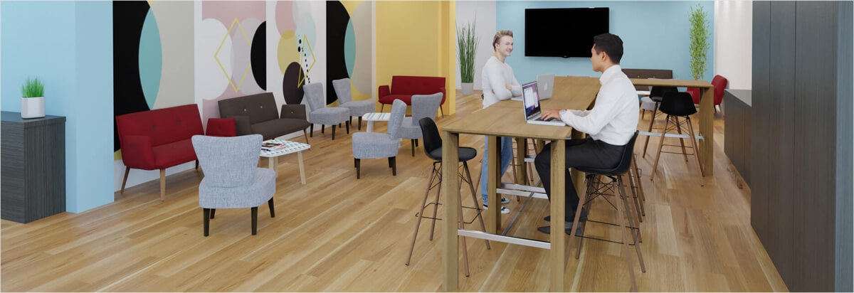 Table haute d'accueil Table haute d'accueil