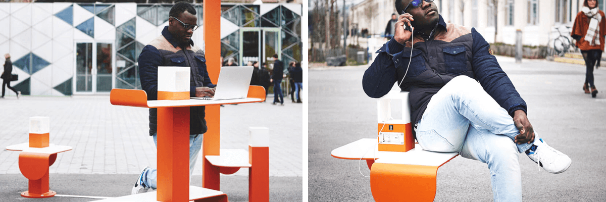 Banc connecté Banc connecté