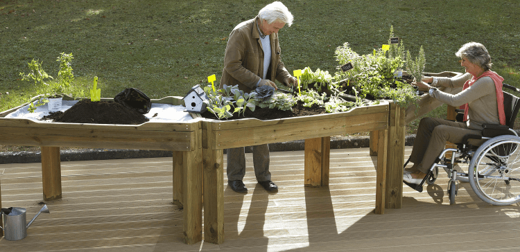 jardinière surélevée
