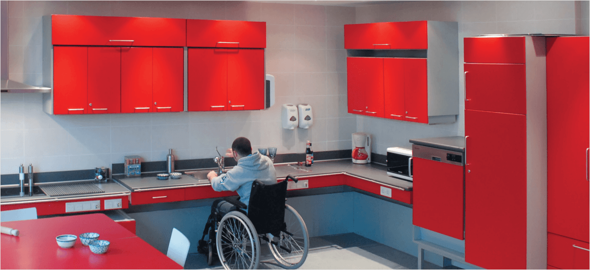 cuisine pour fauteuil roulant cuisine pour fauteuil roulant
