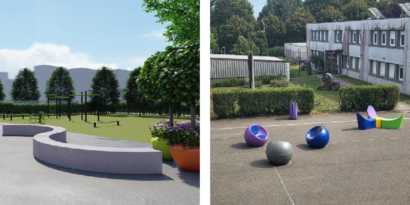 zone détente récréation