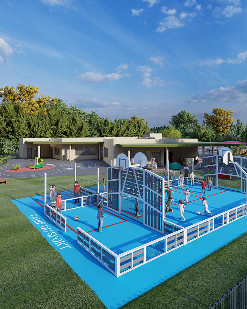 espace pour bouger récréation