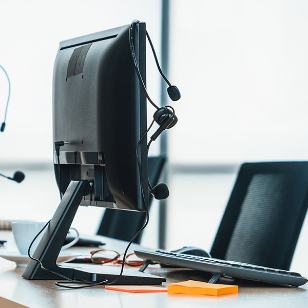 Position écran bureau