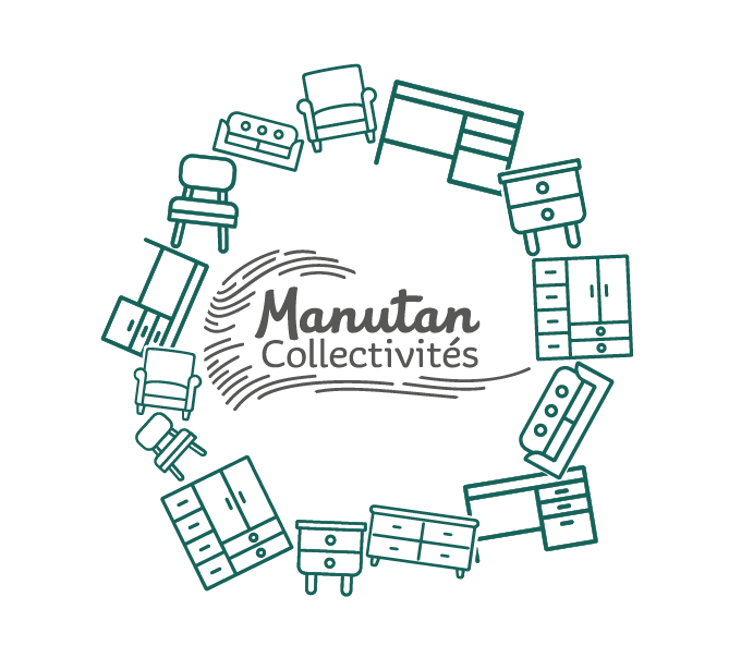 Service Collecte du mobilier usagé pour les collectivités Manutan